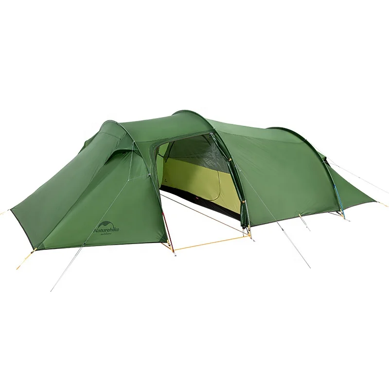 

Naturehike Opalus Tunnel 4 person Tent for camping, Green