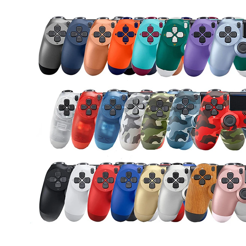 

Wireless Irrigation Controller For PS4 Game Controllers PC Wireless Controller Gamepad For PS4, 12 colors