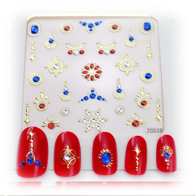 

2022 Factory price zhengxiang Hot products nail decals sticker selling nail art, Customers' requirements