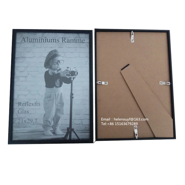 New Design Double Matted Aluminum Photo Picture Frame,Display Frame