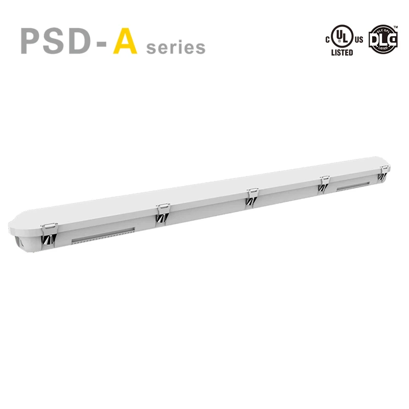 Indoor Commercial Industrial 110-277V 20W 38W 56W Waterproof Linear LED Tri Proof Tube Light for Warehouse Garage