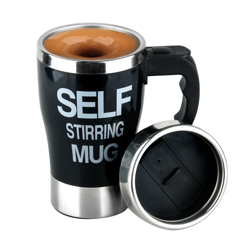 

Auto Electric Stainless Steel Travel Mixing Drinking Cup Self Stirring Coffee Mug, Customized colors acceptable