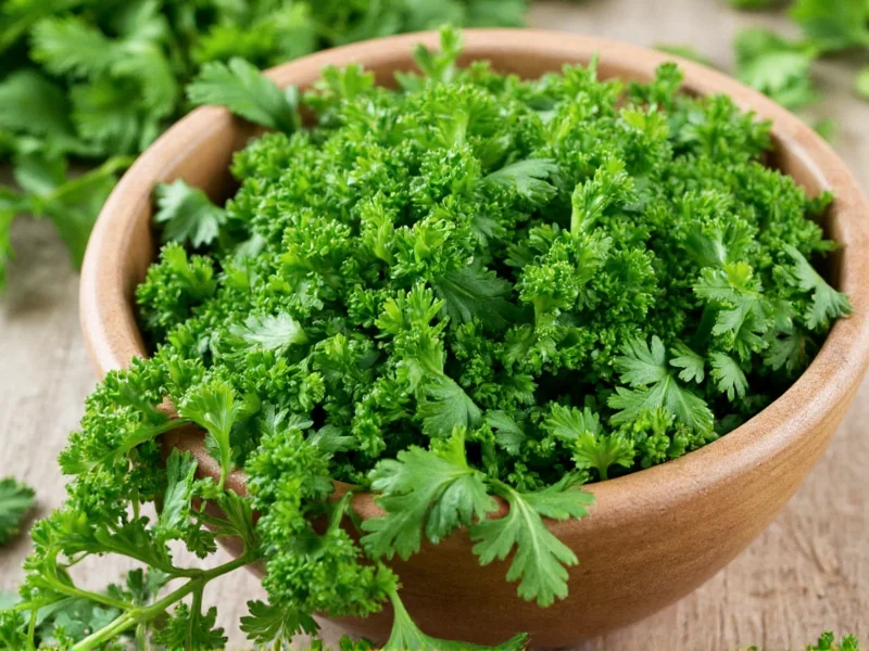 Parsley Fresh to Dry Conversion: Exact Ratio Guide