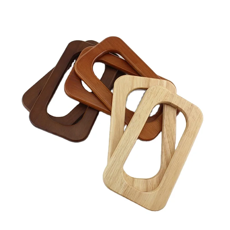 

Nolvo World  fashion classic wood clutch purse bag frame handle