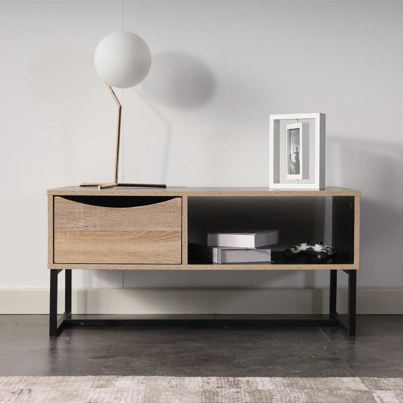 
Small wood metal sofa end coffee side table for sale living room 