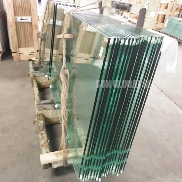 Heat Soak Testing Toughened Glass Top Quality Low Price Processed