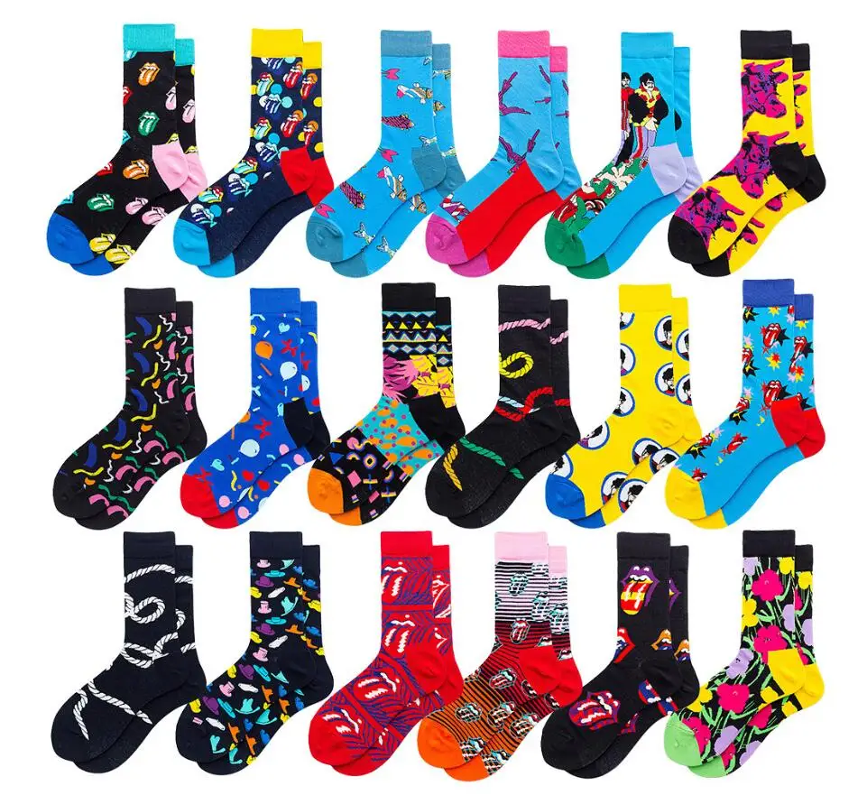 

Soxtown Assorted Funny Happy Socks Men Meias Personalizadas Masculinas
