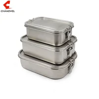 

metal bento lunch box leakproof 304 stainless steel lunch box leak proof with compartment stainless steel lunchbox bento