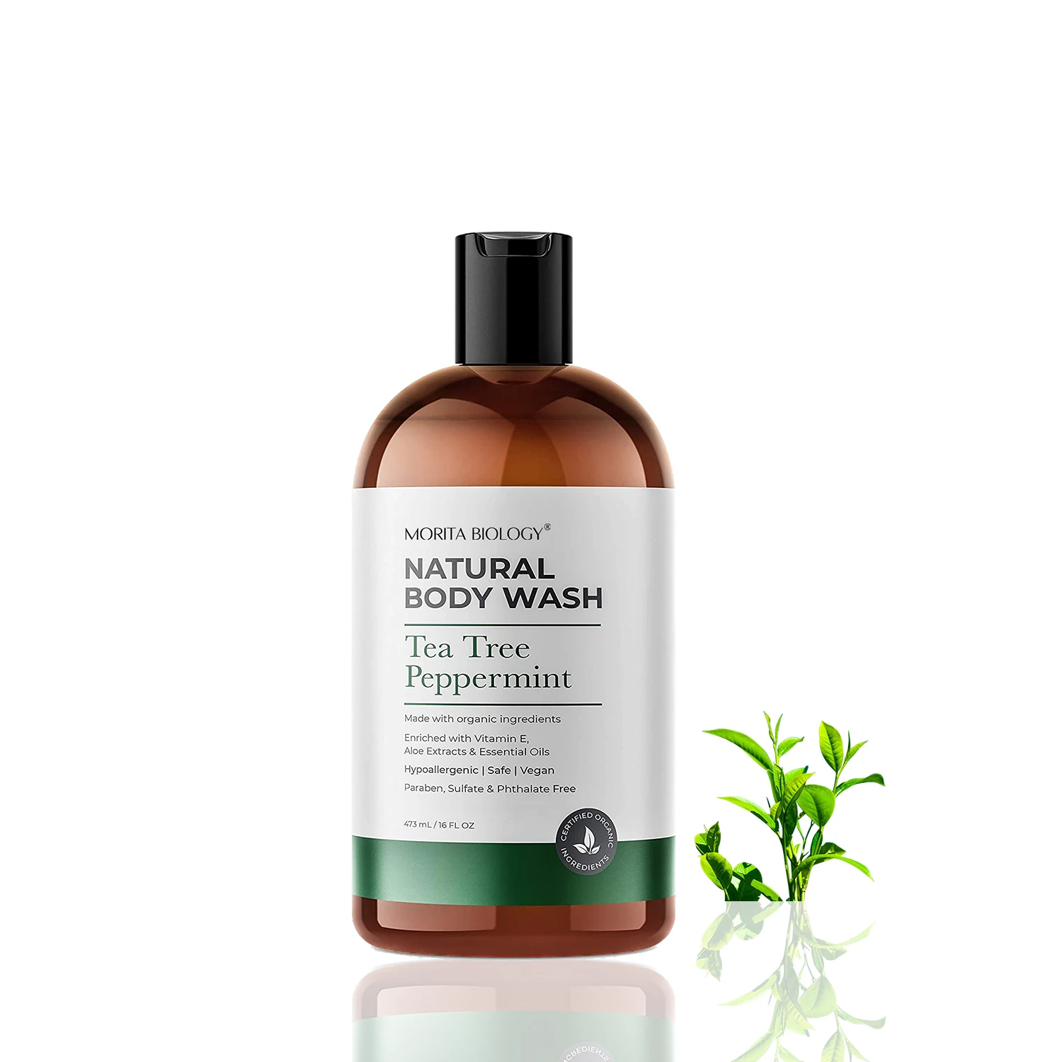 

A Large Number of Spot Wholesale Tea Tree Peppermint Natural Body Wash Herbal Whitening Unscented Body Wash of Low Price