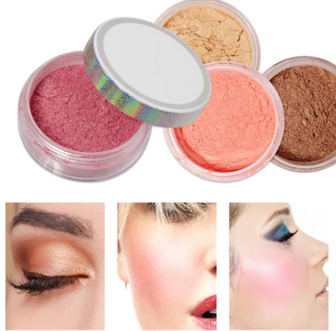 glitter blush makeup