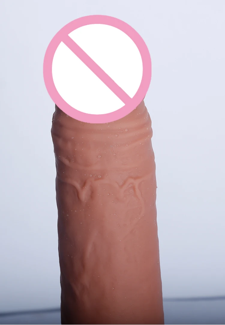 Realistic Rubber Dildo 6 Speeds Dildo Vibrator Adult Sex Toy For Women