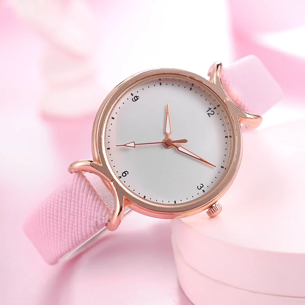 

Simple Fashion Design Ladies Quartz Watch 2020 Female Leather Wristwatch Quality Casual Watch Women watches for girls Gift