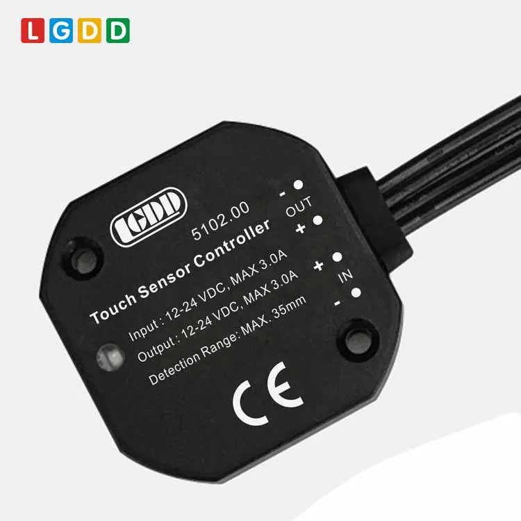 

Smart Home Invisible Wall Switch 12V LED Light Smart Capacitive Touch Sensor Switch For Cabinet Furniture