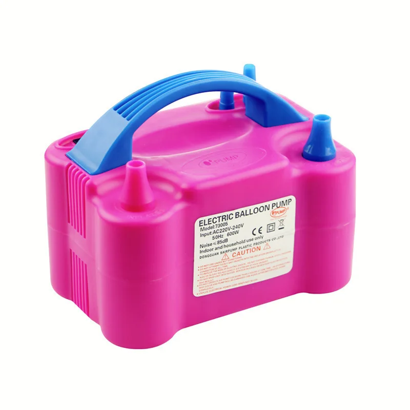 

high quality balloon accessories inflatable tool latex electric pump, Pink