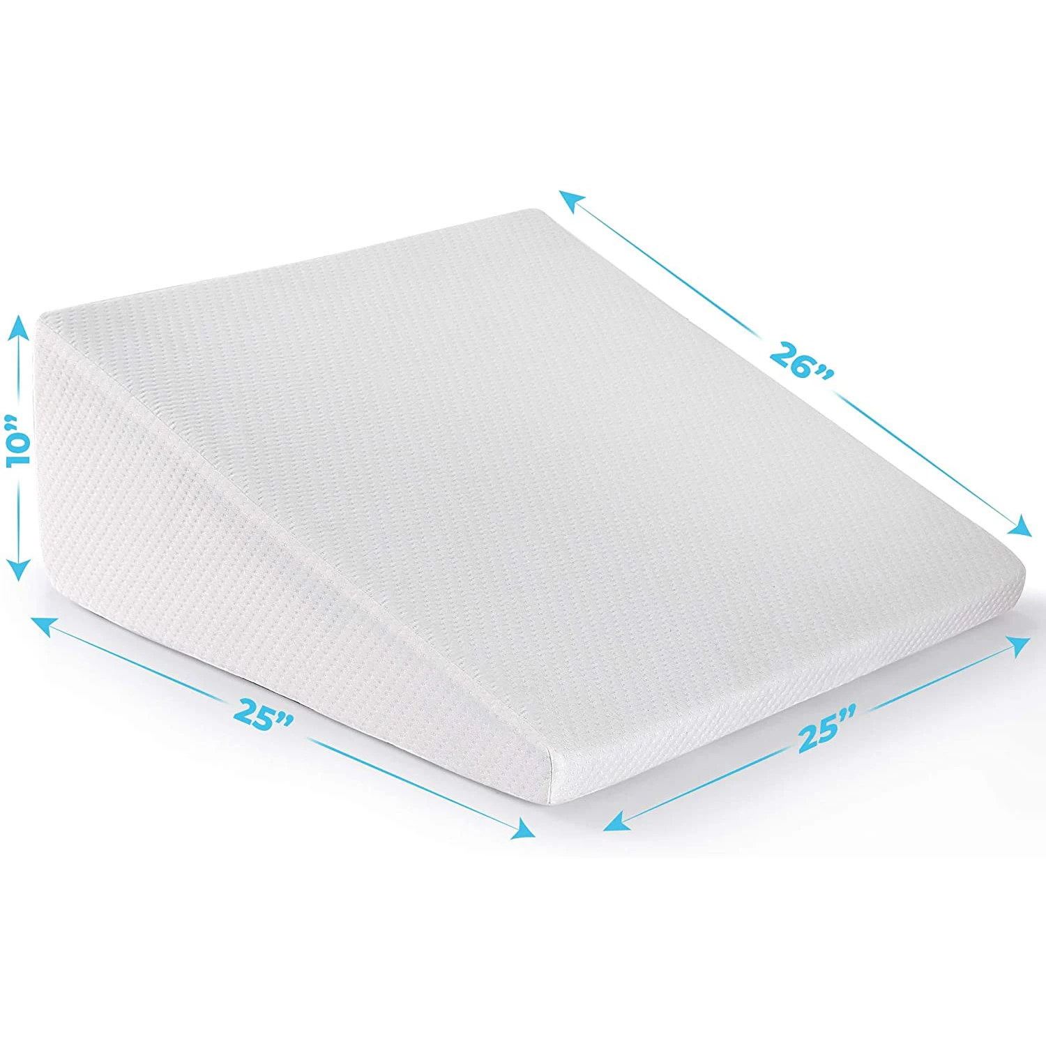 Cool Feeling Ortho Bed Wedge Elevated Leg Pillow Supportive Foam Wedge Pillow Memory Foam Pillow