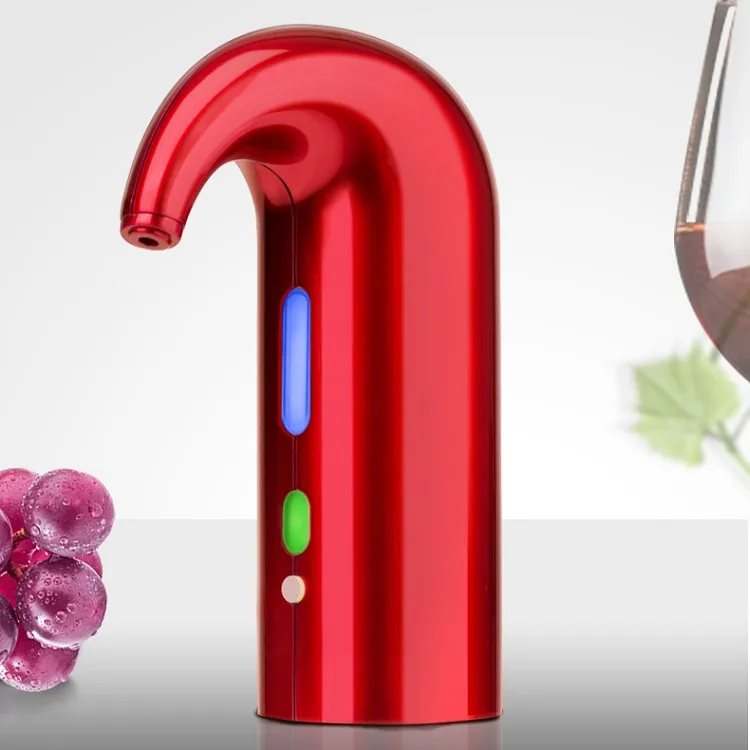 

SUNWAY Electric Wine Aerator Smart Portable Automatic Wine Decanter Dispenser for Wine Lovers Gift Holiday Kit