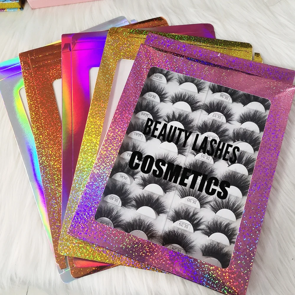 

Colorful faux false lashes3d wholesale eyelash vendor vendor 25mm, Black