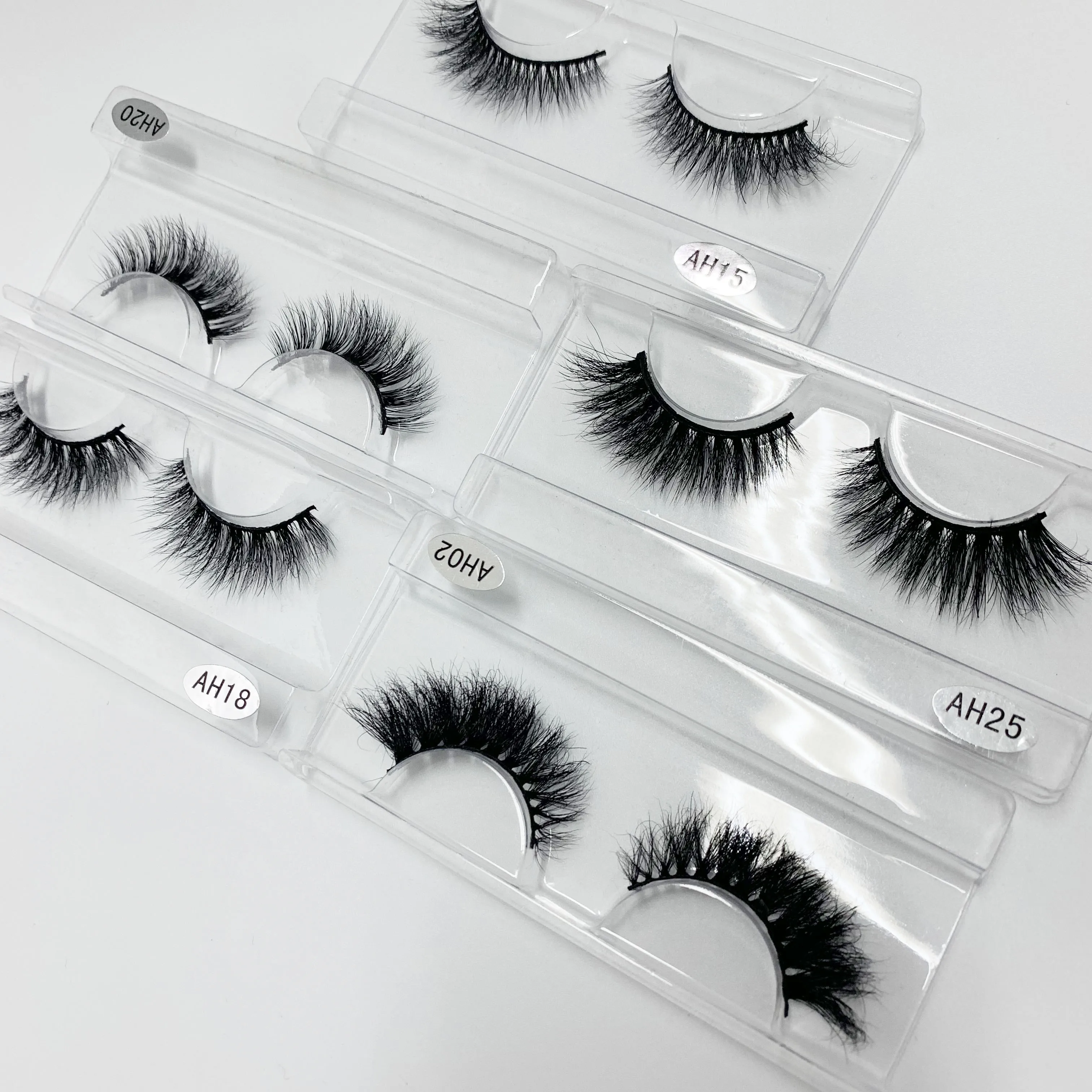 

Free shipping 5 Pairs Natural False Eyelashes Fluffy Soft Wispy Volume Dramatic Long Eyelash Extension Makeup, Natural black