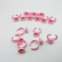 

High Quality Eyelash Extension Glue Ring 100pcs/bag Professional Glue Holder