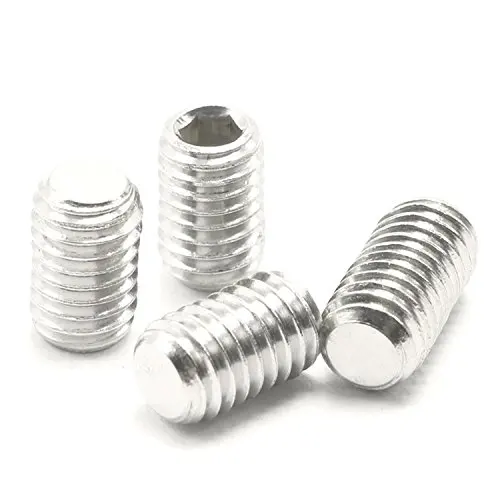 
A2-70 Stainless Steel Hex Socket Grub Screw Flat Point Set Screw 