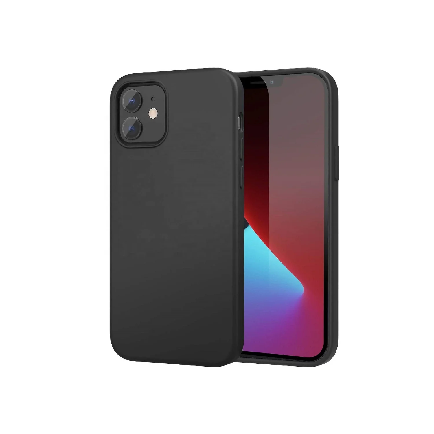 

MoKo Anti-scratch Shockproof Slim Fit Liquid Silicone Protective Cover for iPhone 12 Mini Case 5.4 Inch 2020