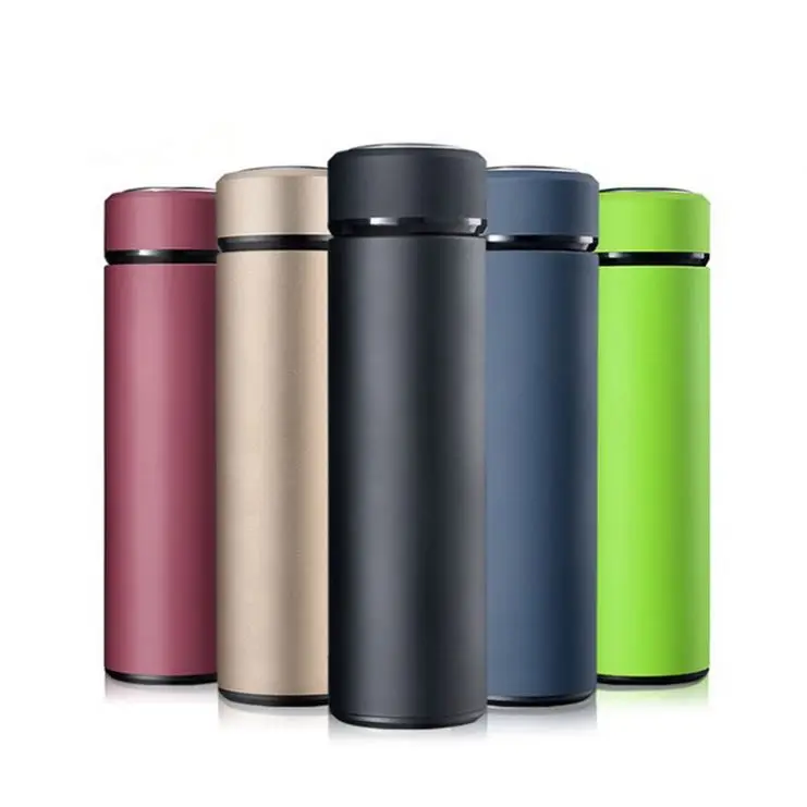 

500ml Stainless Steel Water Bottle Wide Mouth Thermos Vacuum Insulated Flask Thermal Cup, Customized color acceptable