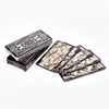 Custom playing design paper set printed 3d children adults table card game with box