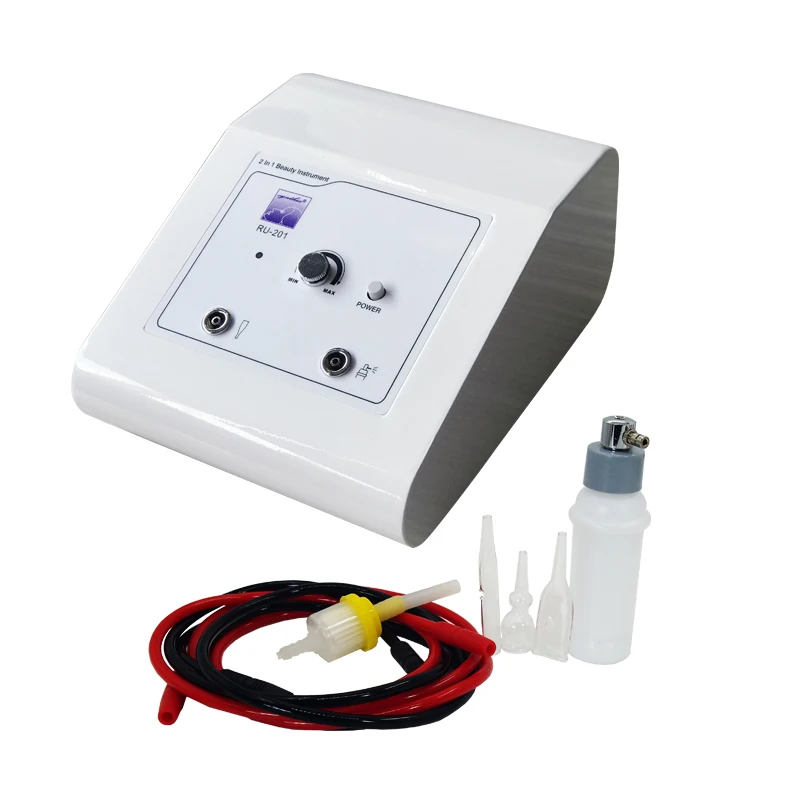 

Au-201 Skin care 2 in 1 vacuum suction blackhead removal spray facial beauty machine for skin whitening