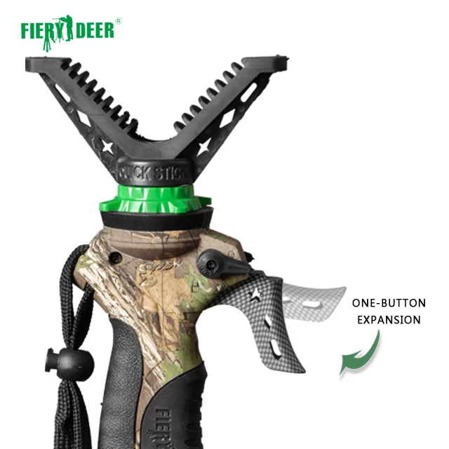 
FieryDeer Gen 3 Telescopic Hunting accessories Rifle shooting Rest tripod/ hunting Shooting Stick 