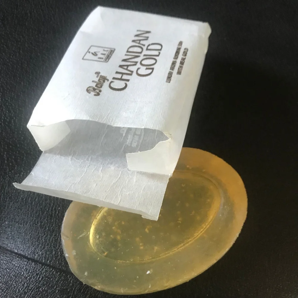 
Natural Whitening Nourishing Collagen Crystal 24K Gold Amino Acid Sandalwood Soap 