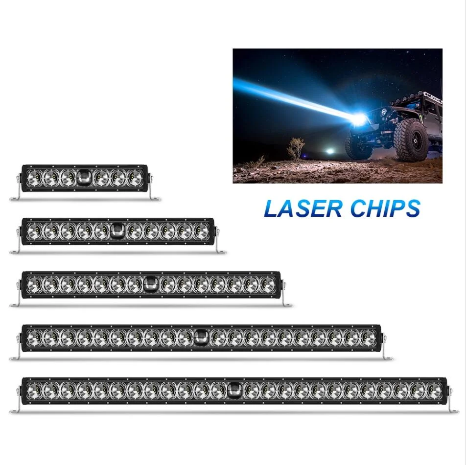 2020 New Design Wholesale Aurora Hi Lo Beam 14 22 30 42 50 inch Laser Led Light Bar for Offroad 4x4 Runner Pickup Truck