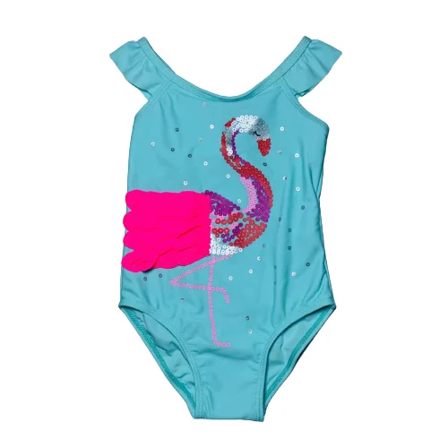 

Kid Swimwear Baby Girl One-Piece Swimsuit Toddler animal bird Bathing Suit Jumpsuit Beachwear Summer Children Swimming Costume, Picture