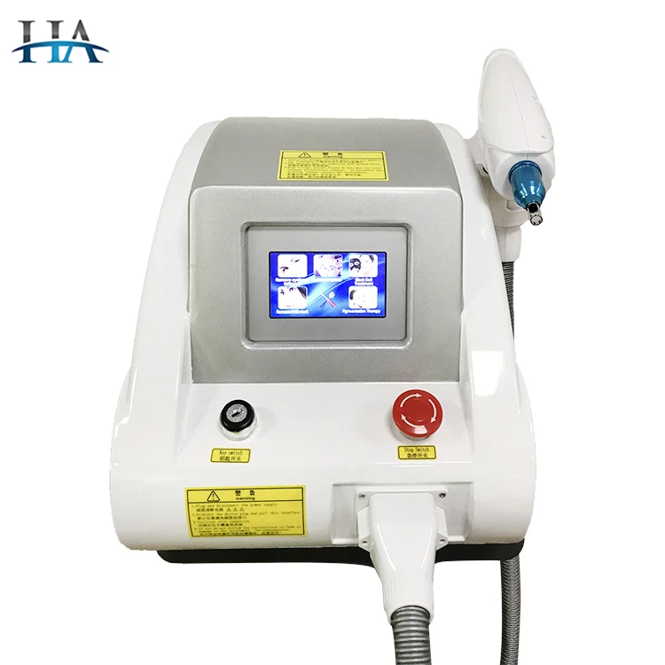 

YAG Laser eyebrow washing machine end desktop small laser tattoo removal eyebrow washer 1064nm-532nm-103nm 2 laser