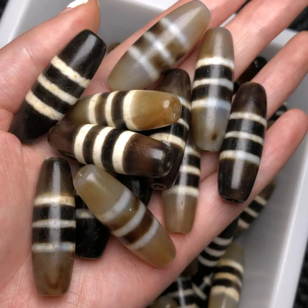 

high quality Wholesale Natural Tibetan Agate Dzi Beads in bulk