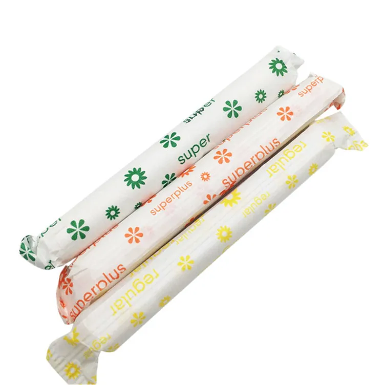 

Tampon packaging tampons applicator natural pure organic cotton