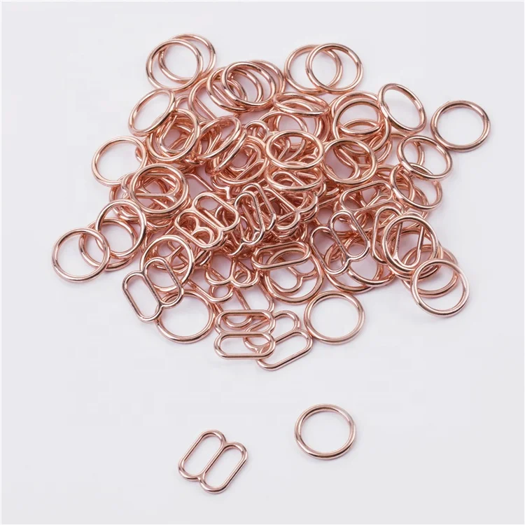 

Zinc Alloy Nylon Iron Round Ring 8-shaped 9-shaped Adjustable Bra Clasp Buckle