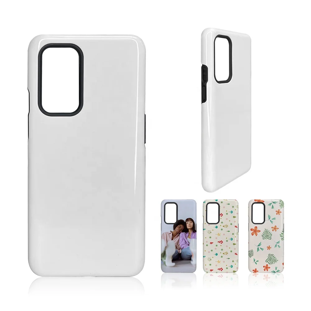 

Prosub Sublimation Phone Cover Coated Case Customized Logo Sublimation 2 in 1 Blank Phone Cases For One Plus 9