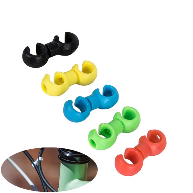 

Bicycle MTB Brake Cable S Style Clips Hose Guide Bike Line Clips