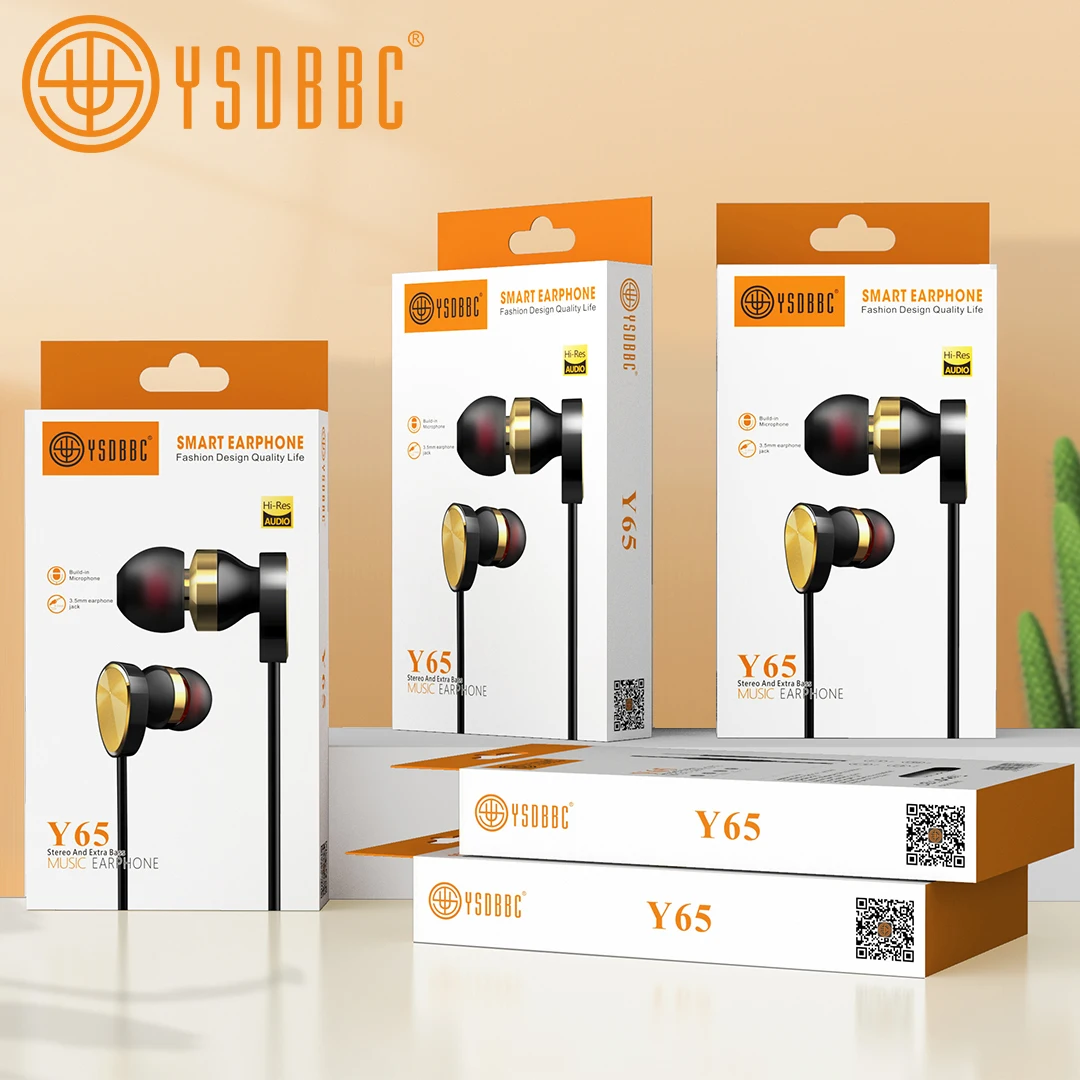 

Y65 g11 gaming earphone rockspace obsidian earphone v design steel handsfree plug earphones