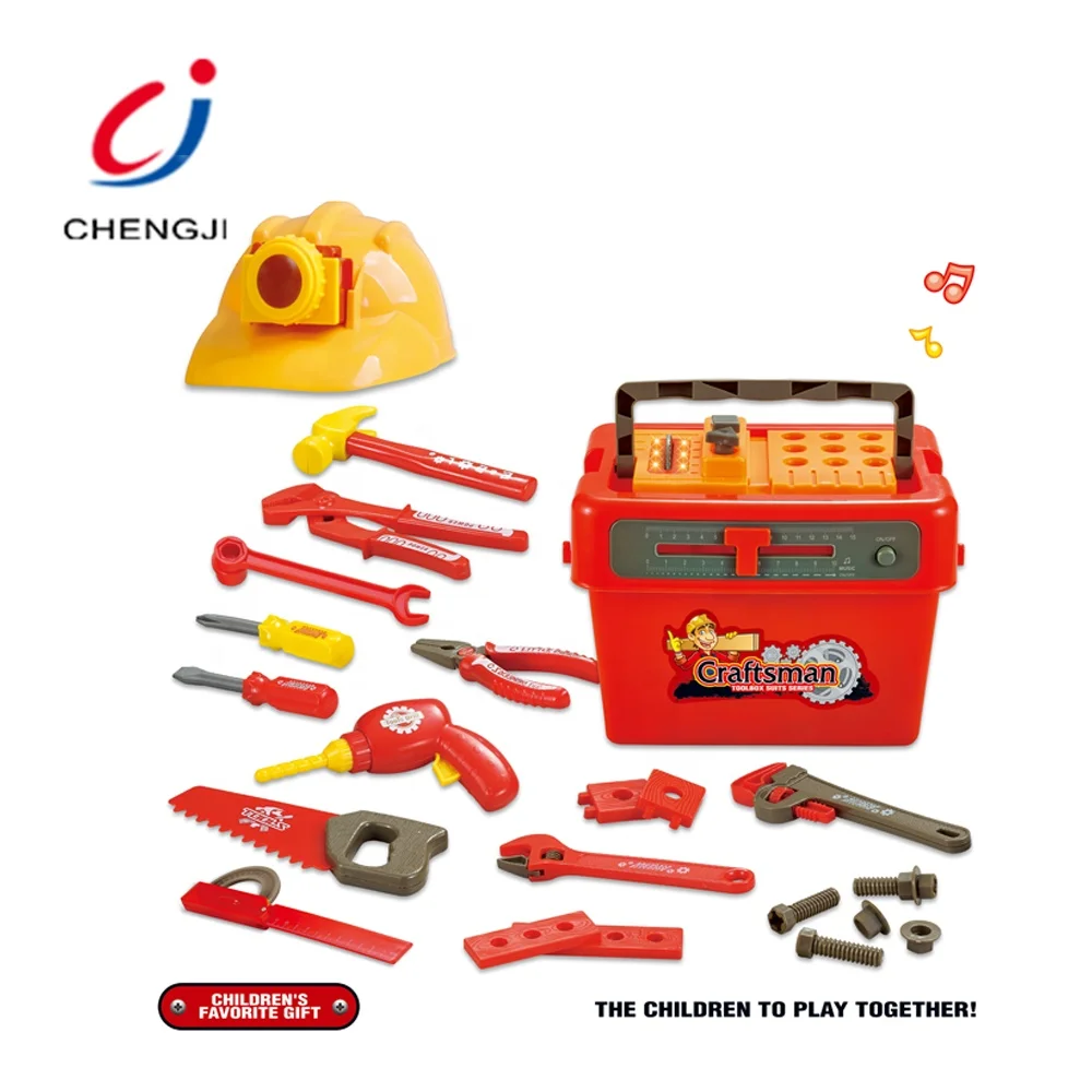 
New design plastic craftsman workshop education bench repair bo tool toys set  (62325485487)