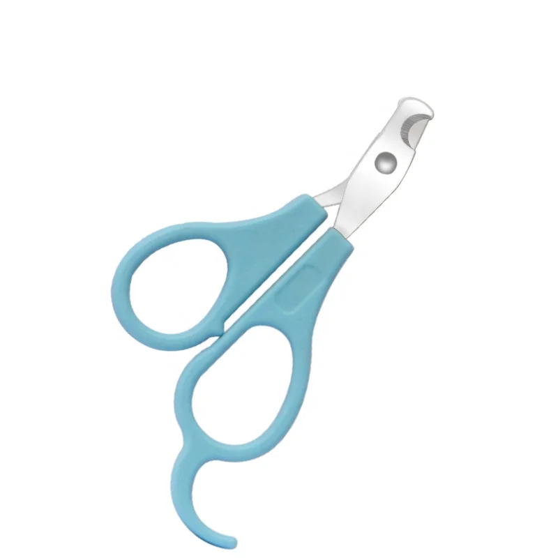 

Factory Wholesale Portable Dog Nail Scissors Pet Nail Cutter Cat Dog Nail Clipper, Sky blue