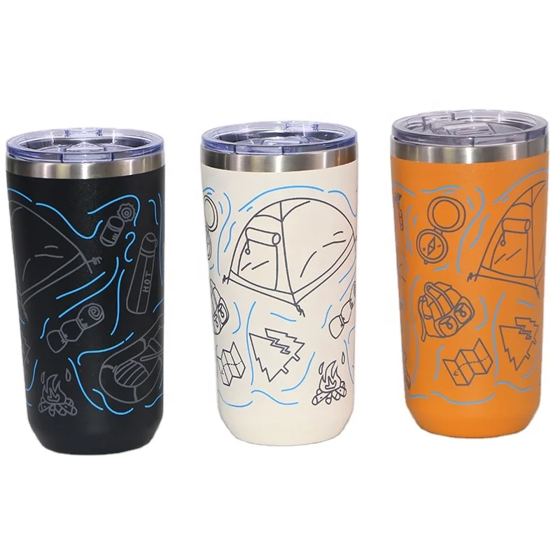 

USA 12 Oz Double Wall Coffee Mug Insulated Tumblers Sublimation Stainless Steel