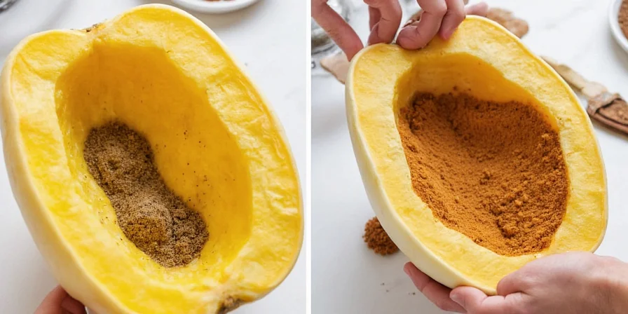 Spiced Squash with Oil