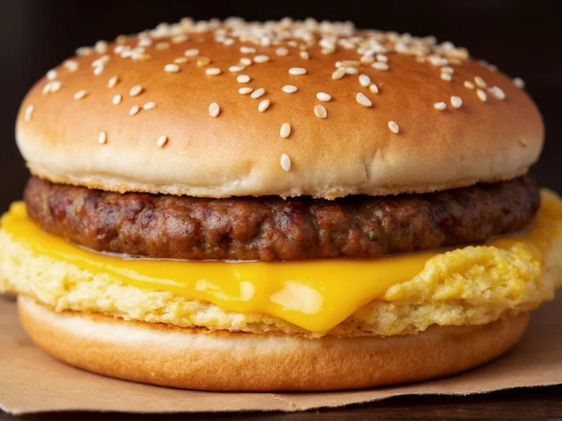 McDonald's Egg and Sausage McMuffin: Complete Guide