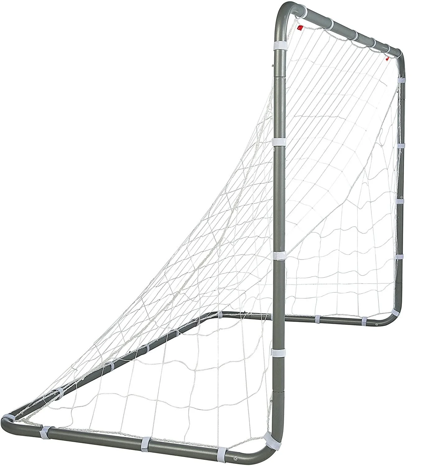 Metal Steel Aluminum goal 5 Metre by 2 Metre Aluminium Fixed Soccer Football Post Goals Set