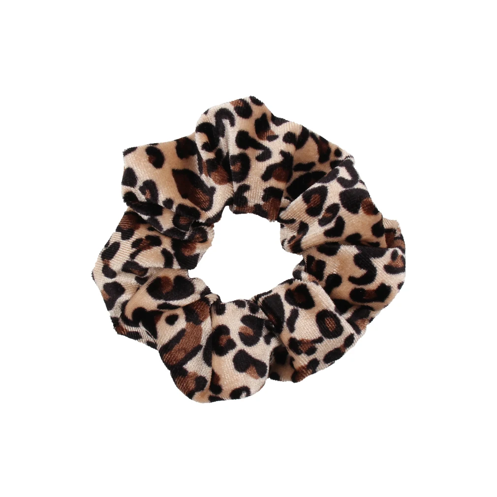 

2020 New Arrival Leopard Winter Hair Style Women Velvet Scrunchies Fashion Waist Hair Bands Headband For Girl Headwear, 12 colors