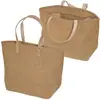 fashion burlap wholesale reusable eco-friendly natural recycle custom printed jute beach sack sand bag