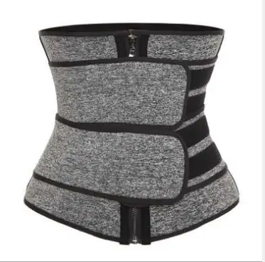 

Waist Trainer Belt Women Shaper Steel Bone Waist Trainer Belt Custom Slimming Waist Trainer Wholesale Private Label Double Strap, Black/pink/gray/blue/purple