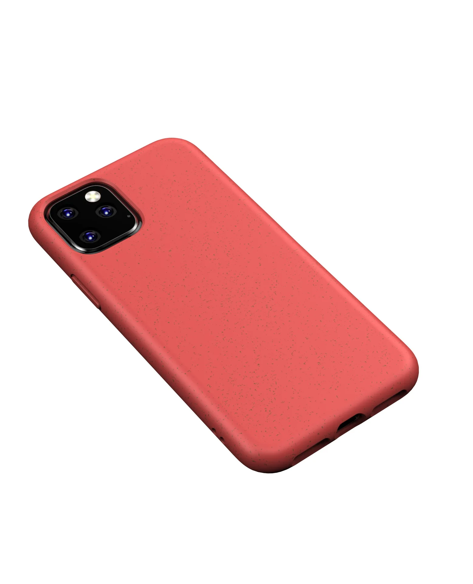 

custom degradable eco-friendly 100% bio degradable compostable wheat straw soft tpu shockproof solve phone case for iphone 11