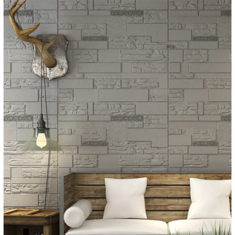 

Hot Selling Solid Colors PE Wall Foam 3D Wallpaper Sticker Foam Wall Brick Sticker